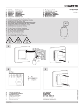 sauter EY-RU 110...146 Assembly Instructions