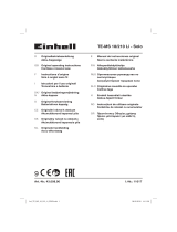 EINHELL TE-MS 18/210 Li-Solo (4300890) Användarmanual