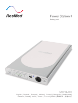 ResMed PowerStation II Användarmanual