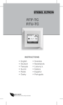 STIEBEL ELTRON RTF-TC | RTU-TC  Instructions Manual