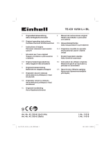 EINHELL TE-CD 18/50 Li-i BL (2x2,0Ah) Användarmanual