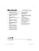 EINHELL GC-SC 36/31 Li-Solo Användarmanual