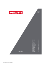 Hilti PRA 90 Bruksanvisningar