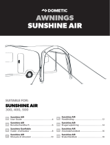 Dometic Sunshine AIR Pro 300, 400, 500, All-Season 400 Bruksanvisningar