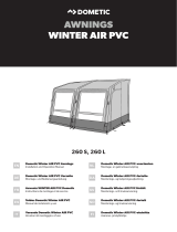 Dometic Winter Air PVC 260S, 260L (9120000007, 9120000008) Bruksanvisningar