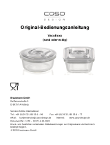 Caso Design vacuum freshness container round - set of 4 Bruksanvisningar