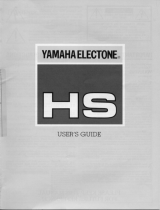 Yamaha HS 4 Bruksanvisning