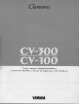 Yamaha CV-300-CV-100 Bruksanvisning