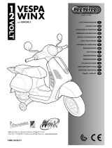 Peg-Perego VESPA Användarmanual