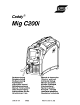 ESAB Caddy Mig C200i Användarmanual