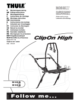 Thule ClipOn High 9105 Fitting Instructions Manual