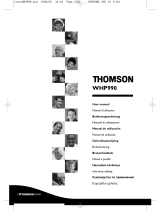 Thomson WHP990 Användarmanual