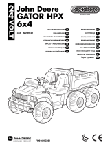 Peg-Perego John Deere GATOR HPX 6x4 Användarguide