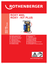 Rothenberger Roxy-Kit Plus 3100°C Användarmanual