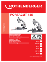 Rothenberger Band saw PORTACUT BSR Användarmanual