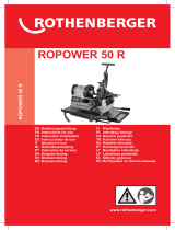 Rothenberger ROPOWER 50 R Användarmanual