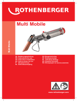 Rothenberger Mobiles Weichlötgerät MULTI MOBILE Set Användarmanual