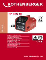 Rothenberger Testing pump RP Pro Användarmanual