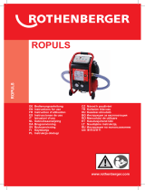 Rothenberger Flushing compressor ROPULS Användarmanual