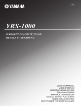 Yamaha YRS-1000 Bruksanvisning