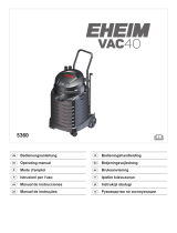 EHEIM Nozzle set and filter for VAC40 Bruksanvisning