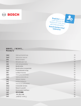 Bosch BBHF214G Användarmanual