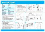 Aurora Zigbee 240W 240V 1-10V Dimmable In-Line Controller Bruksanvisning