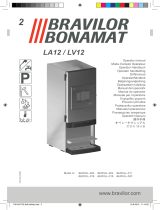 BRAVILOR BONAMAT Bolero Turbo LV12 Bruksanvisningar