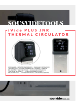 SousVideTools.com iVide PLUS JNR Thermal Circulator Användarmanual