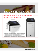 SousVideTools.com iVide Plus Thermal Circulator Användarmanual