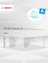 Bosch MUMS2EB01/01 Bruksanvisning