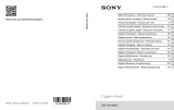 Sony CYBERSHOT DSC-RX100M3 Bruksanvisning