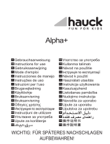 Hauck Alpha+ Bruksanvisningar
