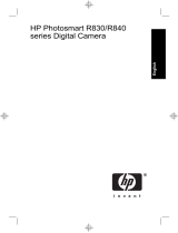 HP PhotoSmart R830 Series Snabbstartsguide