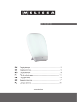 Melissa Daylight Lamp 637-006 Användarmanual