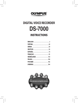 Olympus DS 7000 Användarmanual