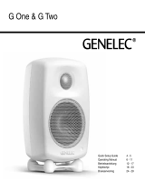 Genelec G Two Active Speaker Bruksanvisningar