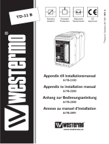 Westermo TD-32B AC EU Användarguide