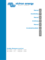 Victron energy Quattro 5k 24v 48v 100-100A 230V (firmware xxxx1xx Bruksanvisning