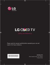 LG OLED55E7N Användarmanual