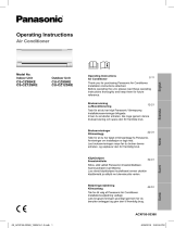Panasonic CUCZ12SKE Bruksanvisningar