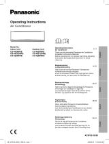 Panasonic CUQZ9SKE Bruksanvisningar