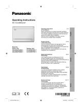 Panasonic CSZ25UFEAW1 Bruksanvisningar
