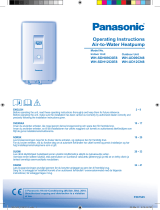 Panasonic WHUD12CN8 Bruksanvisningar