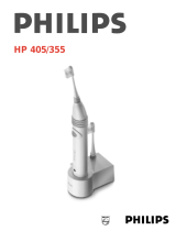 Philips Electric Toothbrush HP 405/355 Användarmanual