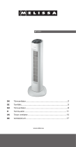 Melissa Tower Ventilator 671-117 Användarmanual