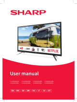 Sharp LC-24CHG6132EM Användarmanual