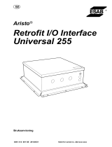 ESAB Aristo Retrofit I/O Interface Universal 255 Användarmanual