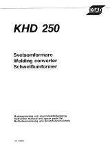 ESAB KHD 250 Användarmanual