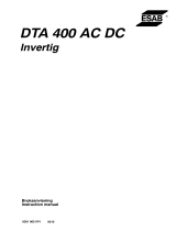 ESAB DTA 400 AC/DC Användarmanual